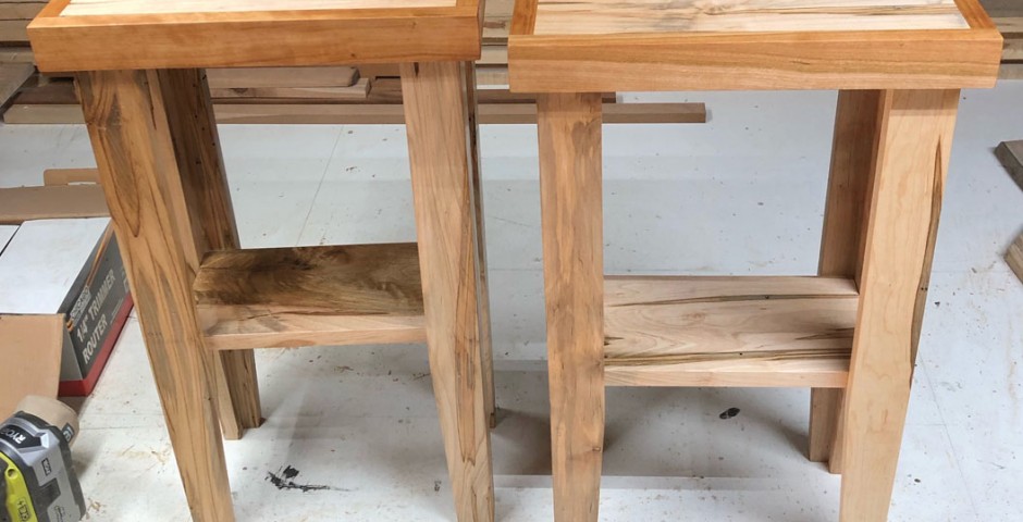 Ambrosia Maple end tables
