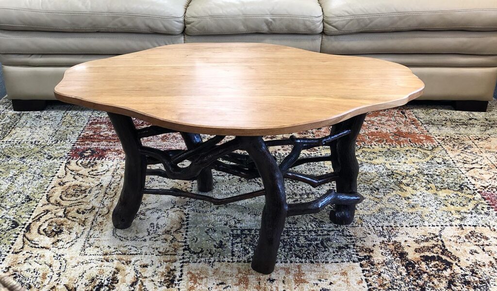 Cherry and Laurel Wood Coffee Table