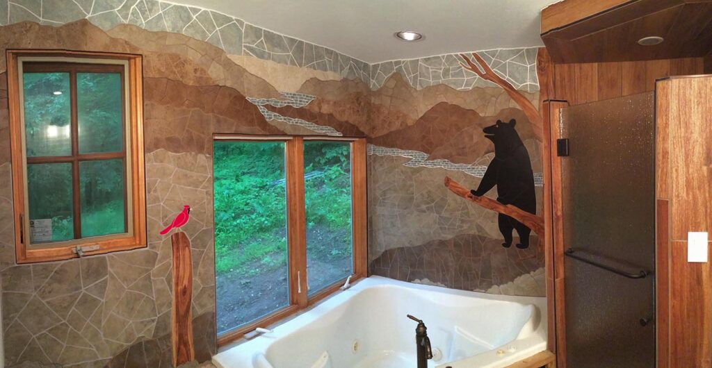 Cabin Bathroom